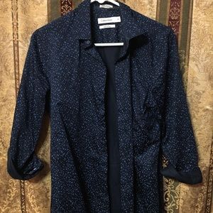 Calvin Klein dress shirt button down, small
